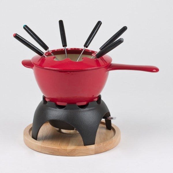 Service fondue LE CHASSEUR MIXTE Rouge