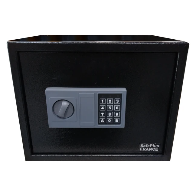 Coffre fort de sécurité avec alarme – Serrure électronique et clé – SAFE PLUS FRANCE 30LEK