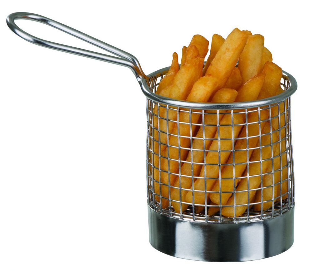 Mini panier à frites rond (Cond. 6)