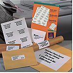 100 Feuilles d’étiquettes blanches pour copieur – Avery – 105 x 39 mm