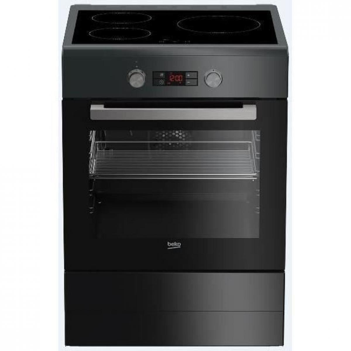 Cuisinière induction BEKO FSE58300ACS Inox