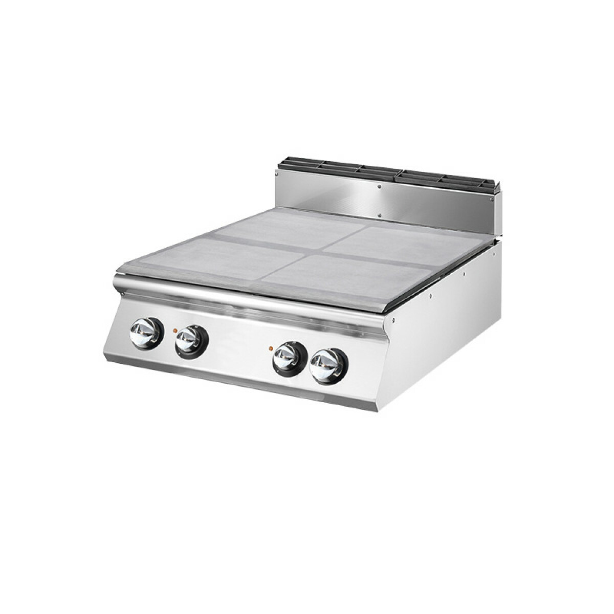 Plaque coup de feu électrique, top, 4 zones de cuisson- Virtus – VS9080TPET