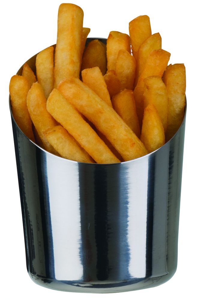 Mini pot à frites inox brossé (Cond. 12)