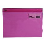 Pochette zippée Snopake Electra A4 Assortiment