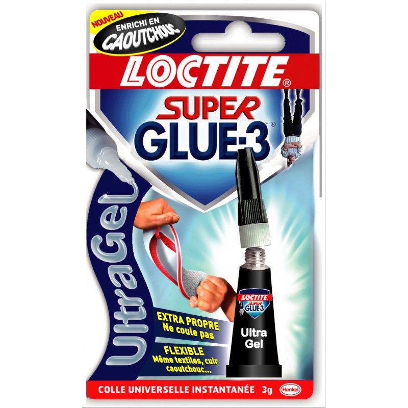 Colle super glue 3 ultragel