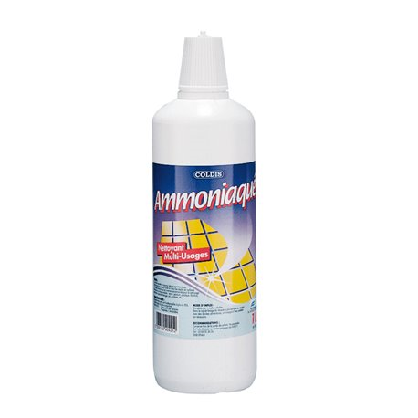 Nettoyant détergent liquide ammoniaqué 1 L