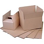 10 caisses américaines – double cannelure – L.50 x l.40 x H.40 cm – brun