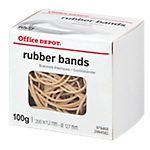 Boîte de 100g de bracelets élastiques – Office DEPOT – 200 mm