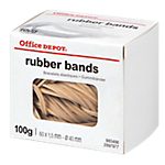 Boîte de 100g de bracelets élastiques – Office DEPOT – 60 mm