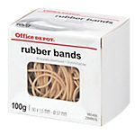 Boîte de 100g de bracelets élastiques – Office DEPOT – 100 x 2 mm