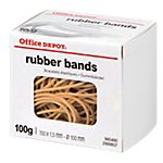 Boîte de 100g de bracelets caoutchouc – Office DEPOT – 150 x 1,5 mm