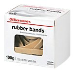Boîte de 100g de bracelets caoutchouc – Office DEPOT – 120 x 8 mm