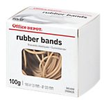 Bracelets élastiques caoutchouc Office Depot 100 g – Sac de 100 g