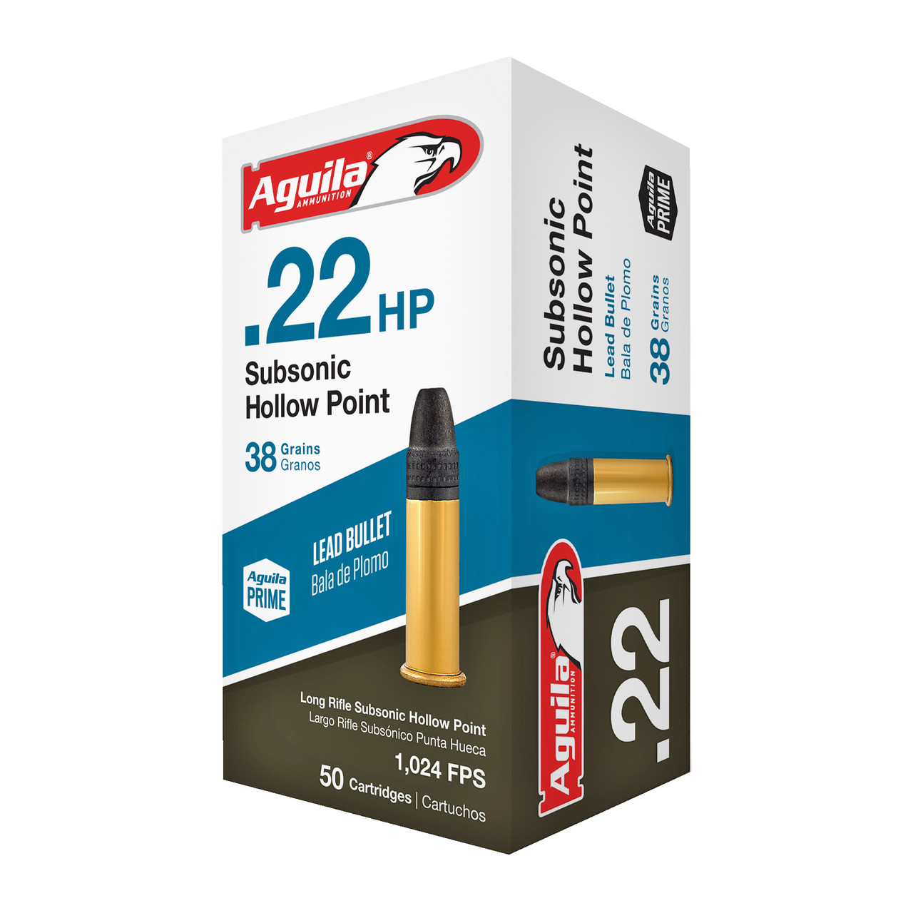 AGUILA 22lr Subsonic “Hollow Point” /50