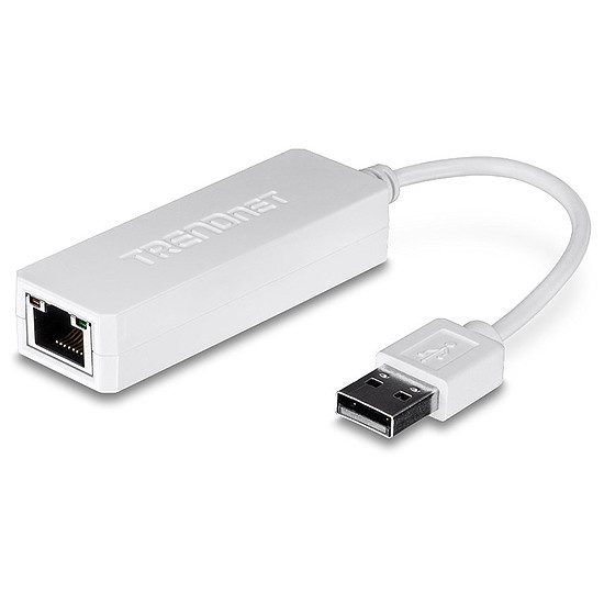 TrendNet TU2-ET100 – Adaptateur USB 2.0 vers Ethernet Ethernet : Clé USB ou Thunderbolt (filaire), 100 Mbps (sur le câble)