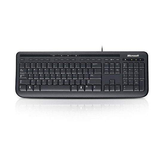 Microsoft Wired Keyboard 600 USB – Noir