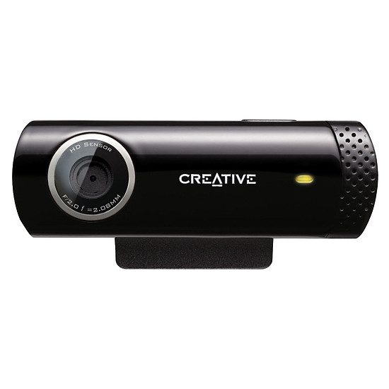 Creative Live! Cam Chat HD CMOS, 0,9 mégapixels (1280 x 720), HD 720p, Microphone