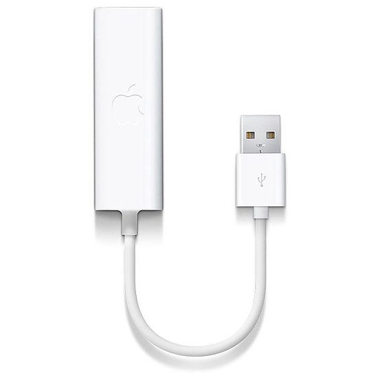 Apple Adaptateur USB Ethernet Ethernet : Clé USB ou Thunderbolt (filaire)
