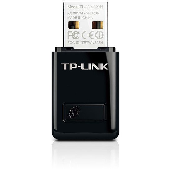 TP-Link TL-WN823N – Clé USB Wifi N300 WiFi : Clé USB, 300 Mbps en 2,4 GHz, Pas de Wi-Fi 5 GHz