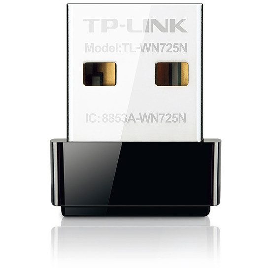 TP-Link TL-WN725N – Clé USB Wifi N150 WiFi : Clé USB, 150 Mbps en 2,4 GHz, Pas de Wi-Fi 5 GHz