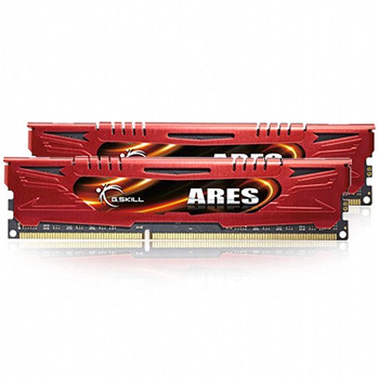 G.Skill Extreme3 ARES RED DDR3 2 x 8 Go 1600 MHz CAS 9 RAM PC, DDR3, 16 Go, 1600 MHz – PC12800, 9-9-9-24, 1,50 Volts, F3-1600C9D-16GAR