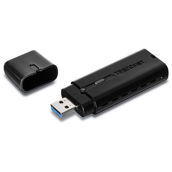 TrendNet TEW-805UB – Clé USB 3.0 WiFi AC1200 WiFi : Clé USB, 300 Mbps en 2,4 GHz, 867 Mbps en 5 GHz