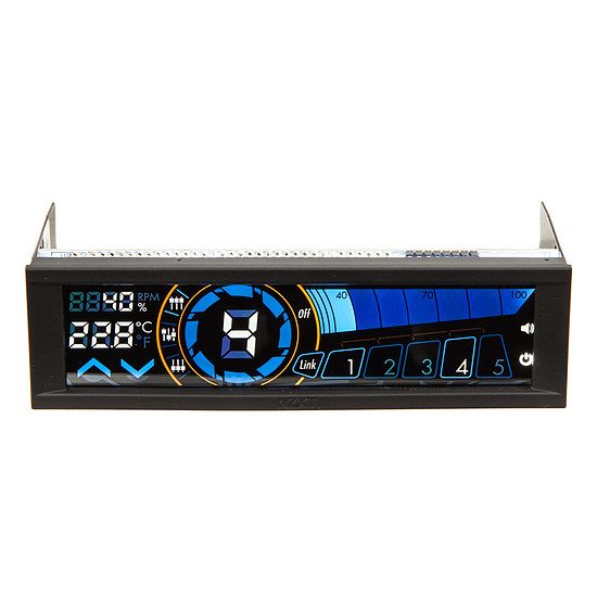 NZXT Sentry 3 Touch Screen Format 5.25″, 5 ventilateurs