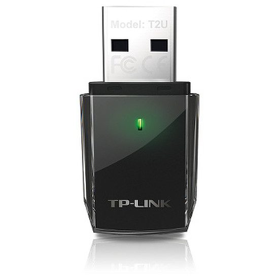 TP-Link Archer T2U – Clé USB Wifi AC600 double bande WiFi : Clé USB, 150 Mbps en 2,4 GHz, 433 Mbps en 5 GHz