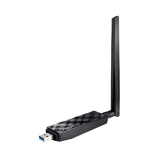 Asus USB-AC56 – Clé USB WiFi AC1300 double bande WiFi : Clé USB, 300 Mbps en 2,4 GHz, 867 Mbps en 5 GHz