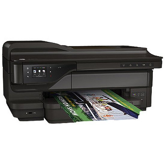 HP Officejet 7612 WF Imprimante jet d’encre couleur, Wi-Fi n, Ethernet, A3 et +, Recto-verso automatique, Fax intégré, 15 ppm