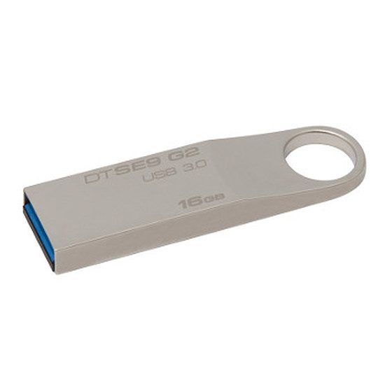 Kingston DataTraveler SE9 G2 16 Go 16 Go, USB 3.0 (compatible USB 2.0), Lecture 100 Mo/s, Ecriture 15 Mo/s