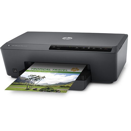 HP Officejet Pro 6230 Imprimante jet d’encre couleur, Wi-Fi n, Ethernet, A4, Recto-verso automatique, 18 ppm
