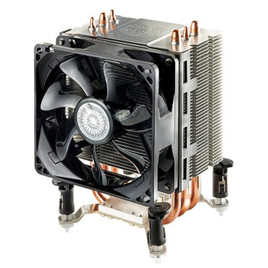 Cooler Master Hyper TX3i Simple tour, Cuivre et aluminium, 1366 / 1151 / 1150 / 1155 / 1156