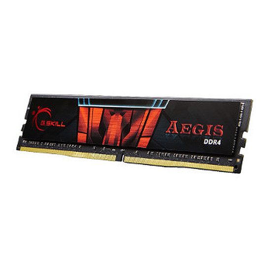 G.Skill Aegis DDR4 8 Go 2133 MHz CAS 15 RAM PC, DDR4, 8 Go, 2133 MHz – PC17066, 15-15-15-35, 1,20 Volts, F4-2133C15S-8GIS