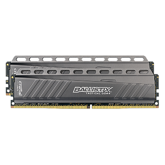 Ballistix Tactical DDR4 2 x 4 Go 3000 MHz CAS 15 SR RAM PC, DDR4, 8 Go, 3000 MHz – PC24000, 15, 1,35 Volts, BLT2C4G4D30AETA