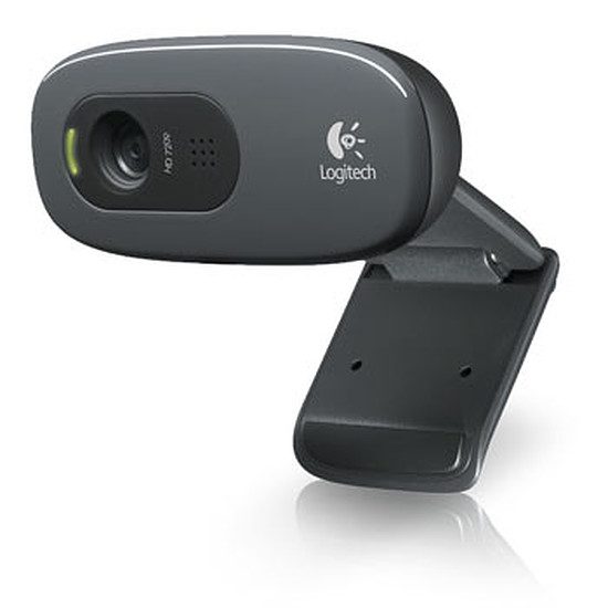 Logitech C270 CMOS, 0,9 mégapixels (1280 x 720), HD 720p, Microphone