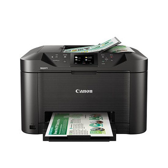 Canon MAXIFY MB5150 Imprimante jet d’encre couleur, Wi-Fi b/g/n, Ethernet, A4, Recto-verso automatique, Fax intégré, 24 ppm