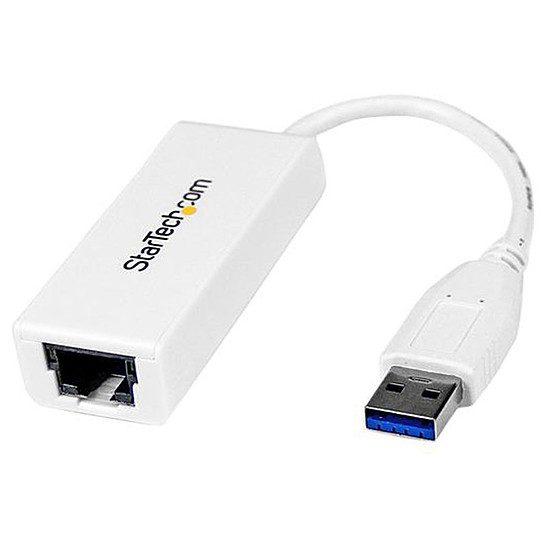 StarTech.com Adaptateur Gigabit Ethernet USB 3.0 – USB31000SW Ethernet : Clé USB ou Thunderbolt (filaire), 1000 Mbps (sur le câble)
