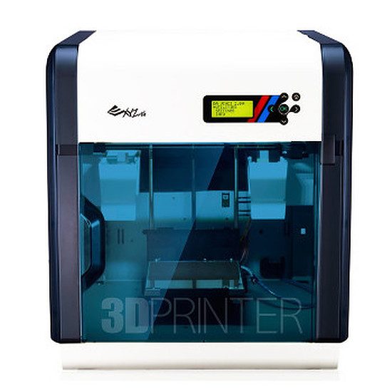 XYZprinting da Vinci 2.0 A 100 microns, 200 (l) x 150 (L) x 200 (H) mm
