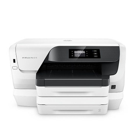 HP Officejet Pro 8218 Imprimante jet d’encre couleur, Wi-Fi b/g/n, Ethernet, A4, Recto-verso automatique, 20 ppm