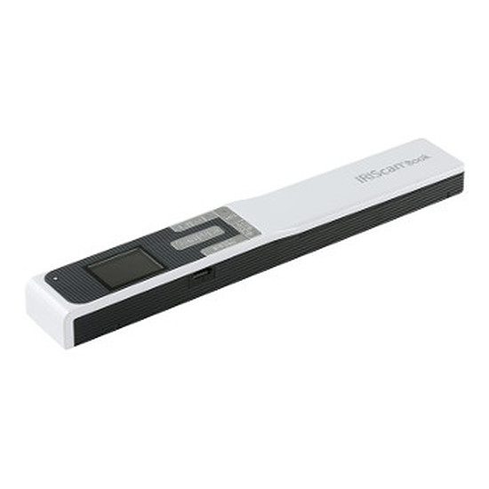 Iris Scanner portable IRIScan Book 5 – Blanc Scanner, Enregistrement sur carte mémoire, Carte microSD, USB