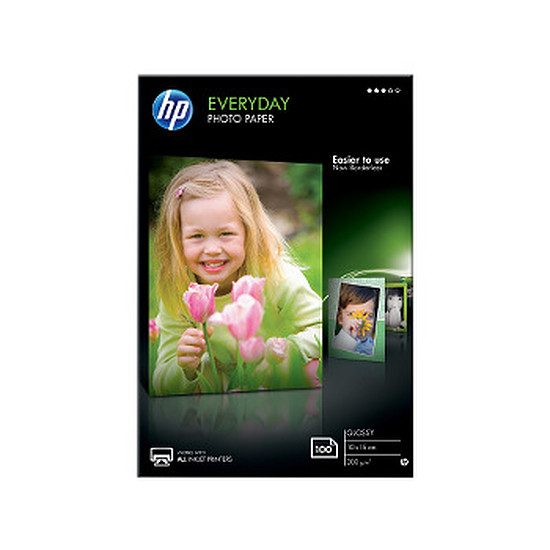 HP Papier photo brillant HP Everyday 10×15 cm