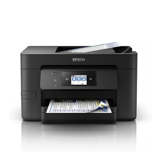 Epson WorkForce Pro WF-3720DWF Imprimante jet d’encre couleur, Wi-Fi n, Ethernet, A4, Recto-verso automatique, Fax intégré, 33 ppm