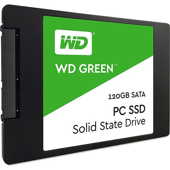 Western Digital (WD) Green 120 Go 120 Go, SATA 3 (6 Gb/s), 2,5″