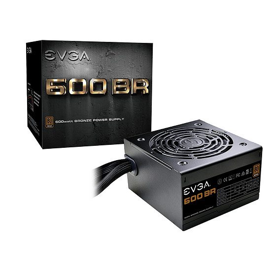 EVGA BR 600 600W, 80 PLUS Bronze