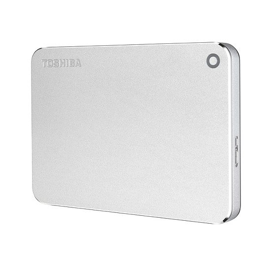 Toshiba Canvio Premium 1 To – USB 3.0 (For MAC, silver) USB 3.0, 1 To (1000 Go), 2,5″