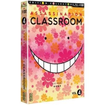 Assassination Classroom Volume 4 Edition Collector Combo Blu-ray DVD