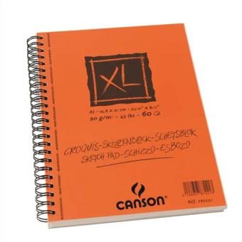 Album de 60 feuilles papier dessin Canson Croquis XL
