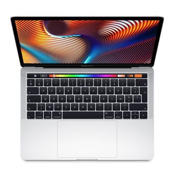 Apple MacBook Pro 13.3” Touch Bar 512 Go SSD 8 Go RAM Intel Core i5 quadricœur à 2.3 GHz Argent Nouveau