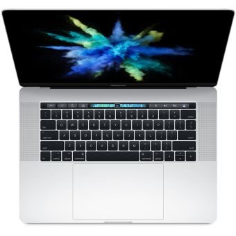 Apple MacBook Pro 15.4” Touch Bar 512 Go SSD 16 Go RAM Intel Core i7 quadricœur à 2,9 GHz Argent